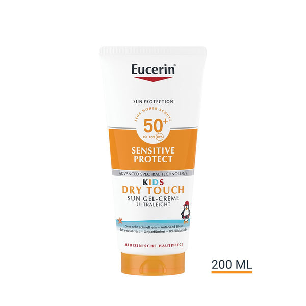 Eucerin Sensitive Protect Kids Sun Gel-Creme LSF 50+ 200 ml