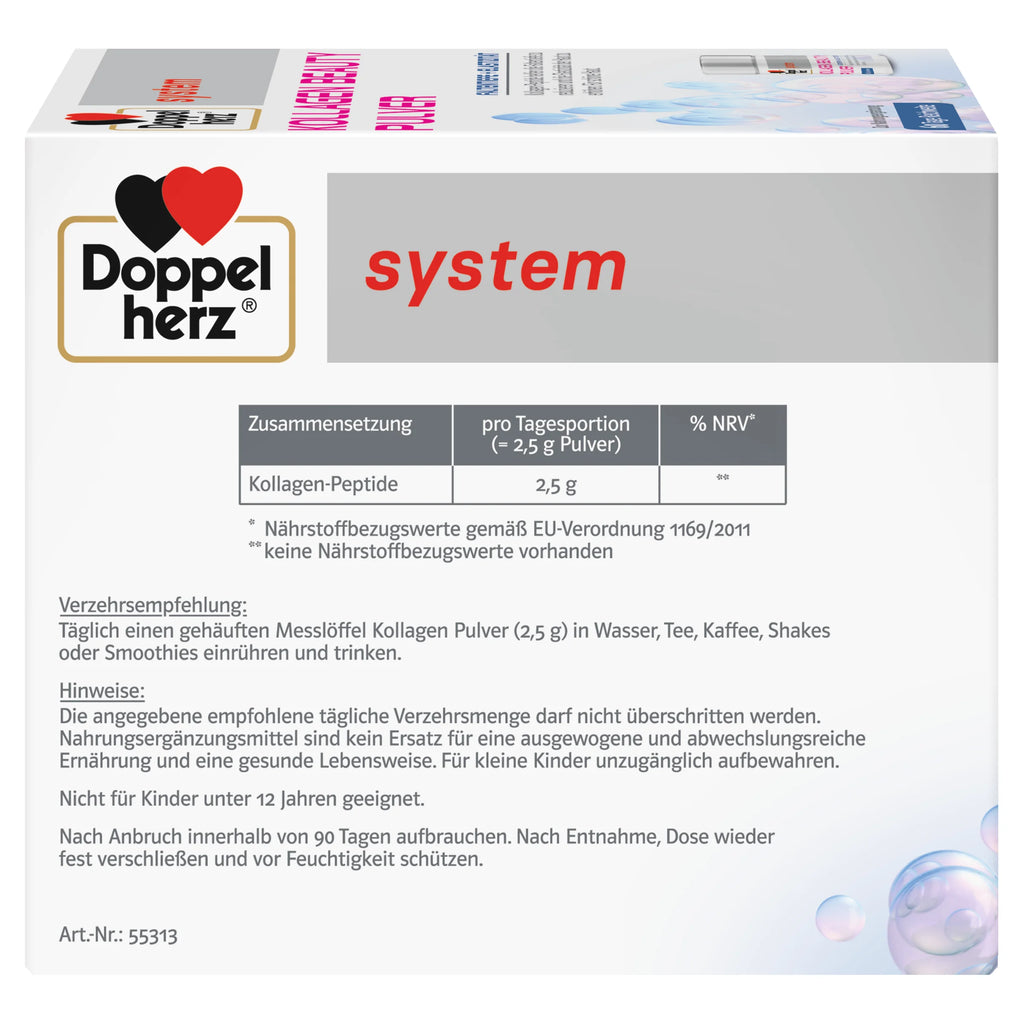 Doppelherz system Kollagen Beauty Pulver