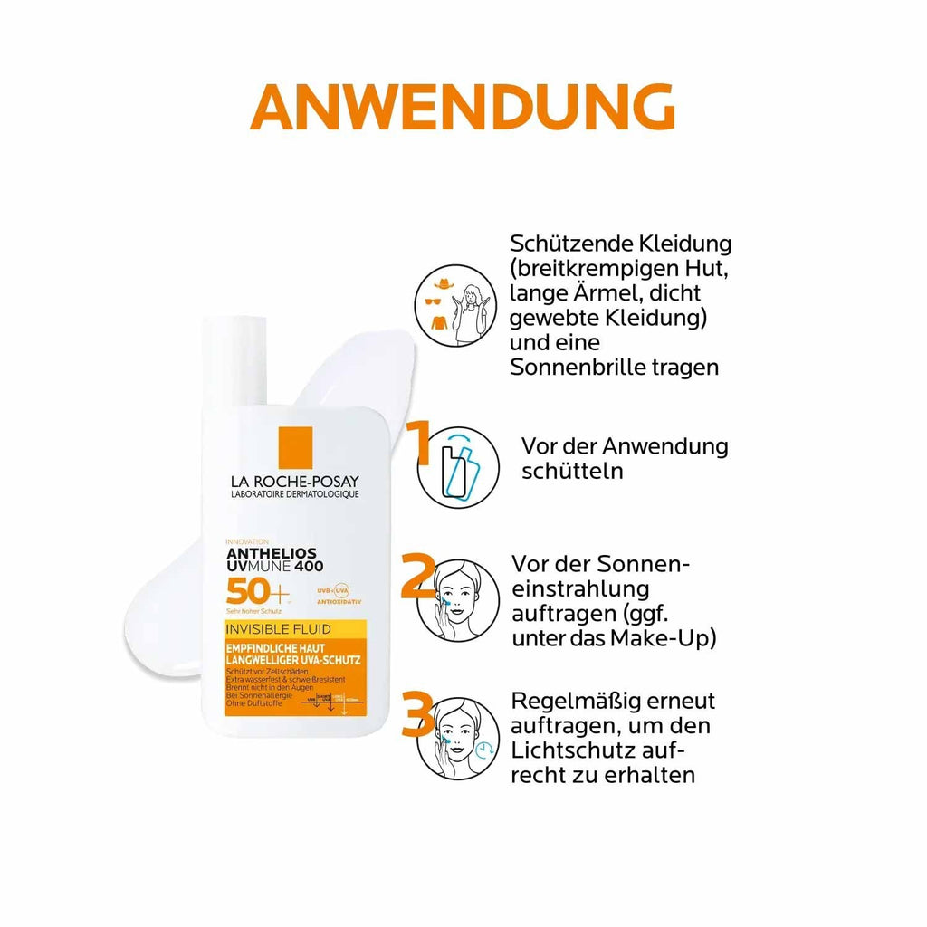 La Roche-Posay Anthelios UVMune 400 Invisible Fluid LSF 50+