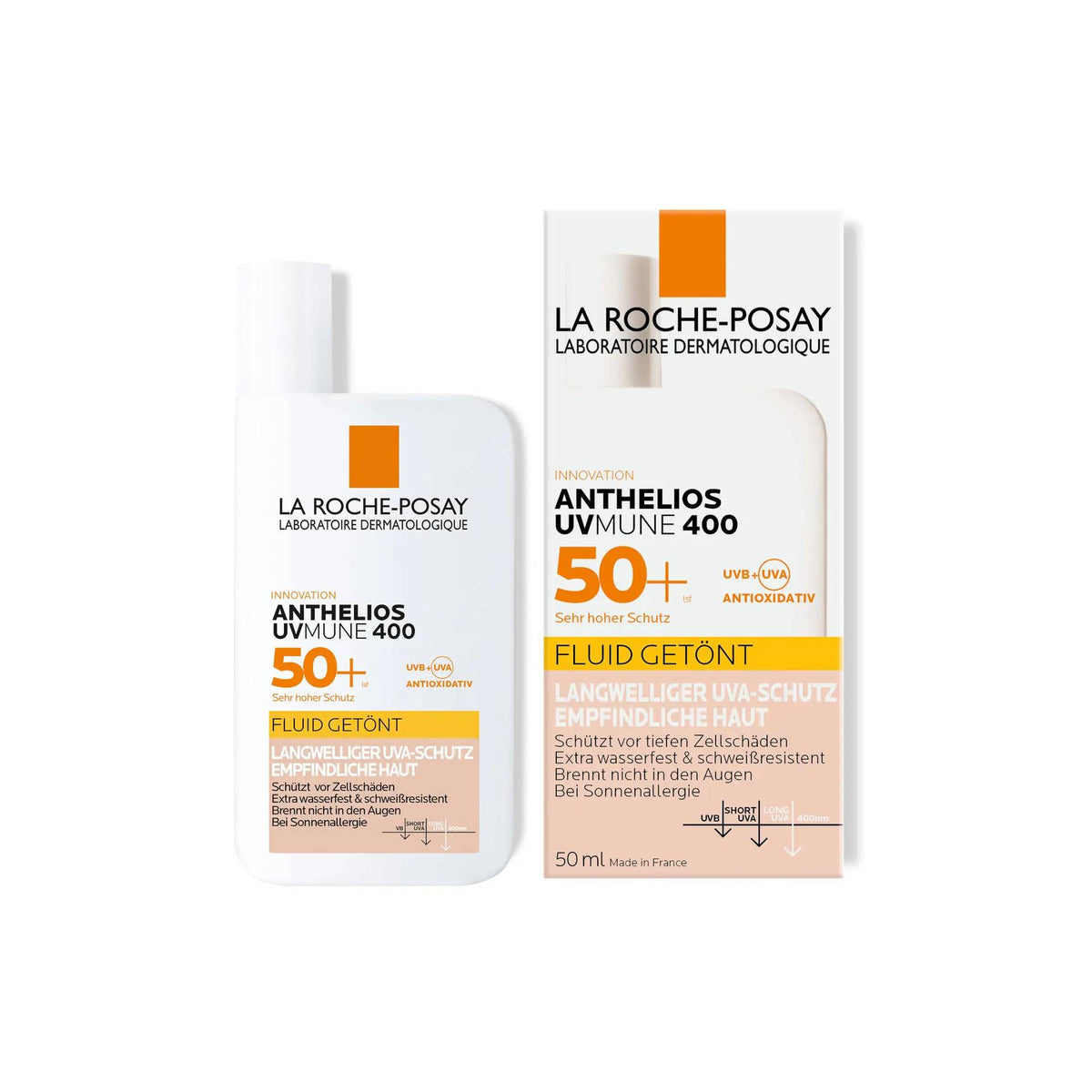 La Roche-Posay Anthelios UVMune 400 Invisible Fluid getönt LSF 50+
