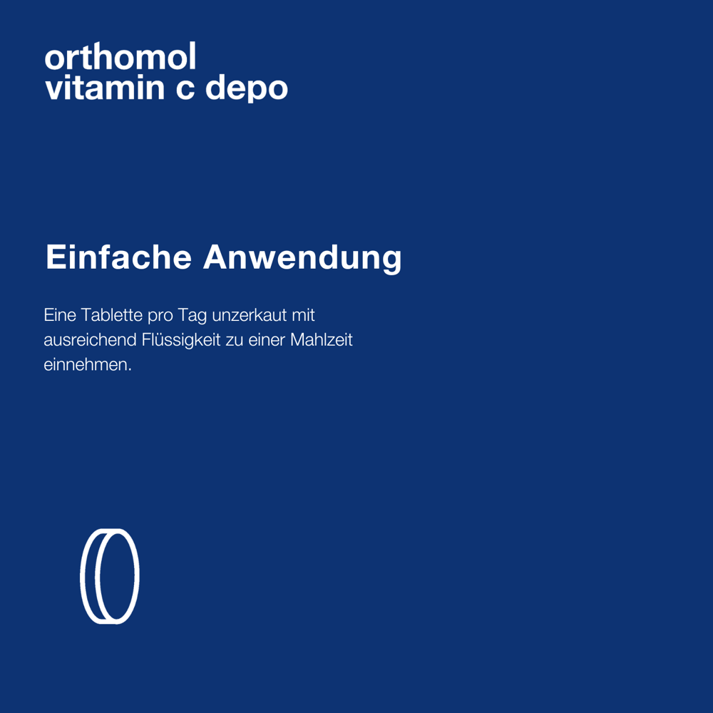 Orthomol Vitamin C depo 100 Tabletten