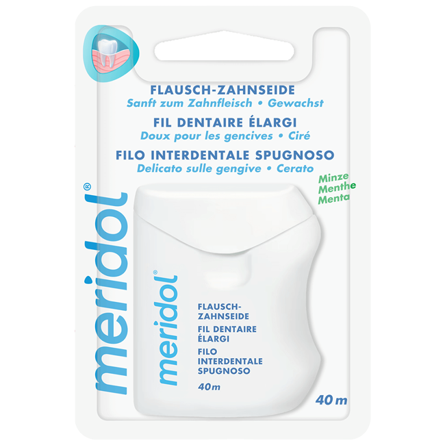meridol Flausch-Zahnseide 40 m