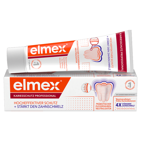 elmex Kariesschutz Professional Zahnpasta 75 ml | خمیردندان ضدپوسیدگی المکس پروفشنال