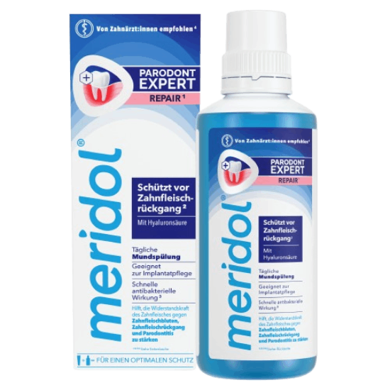 meridol Parodont Expert Mundspülung 400 ml | دهان‌شویه مراقبت ویژه لثه مریدول