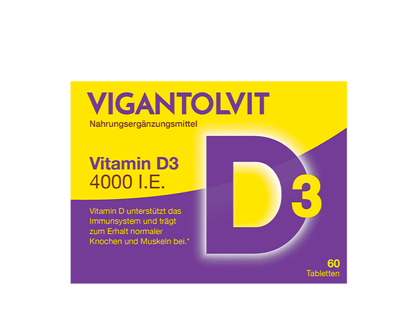 Vigantolvit Vitamin D3 4000 I.E. Tabletten 60 Stück
