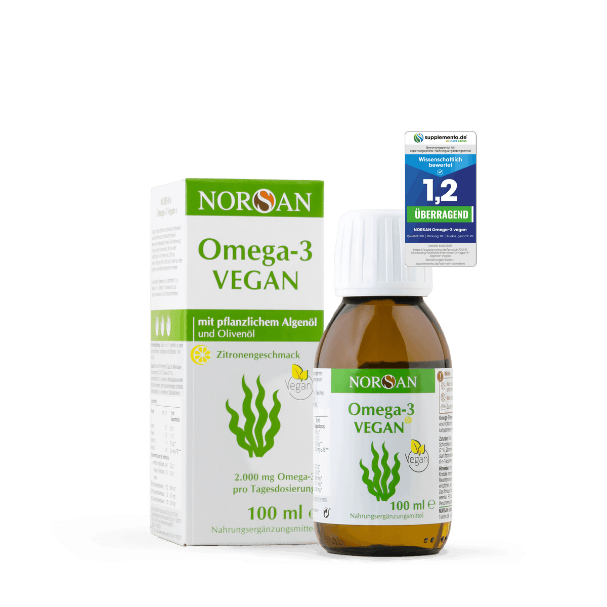 NORSAN Omega-3 Vegan Algenöl 100 ml
