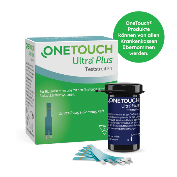 OneTouch Ultra Plus Blutzucker-Teststreifen 50 Stück