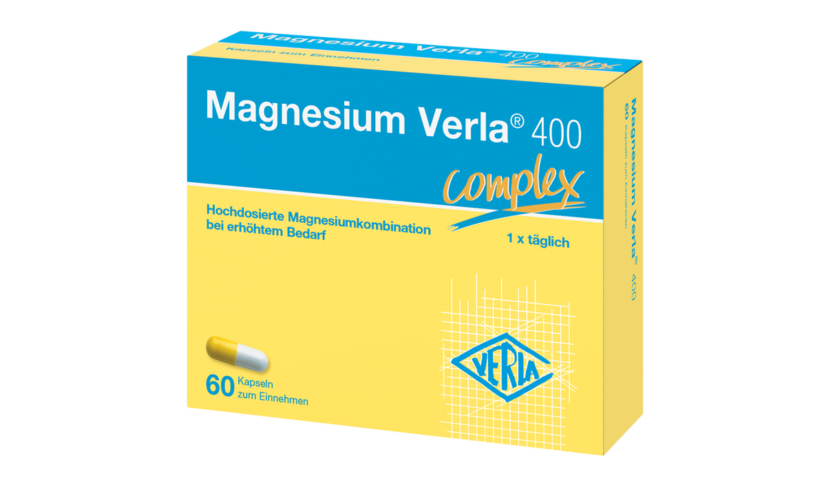 Magnesium Verla 400 60 Kapseln