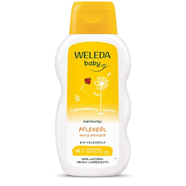 Weleda Baby Calendula Pflegeöl parfümfrei 200 ml