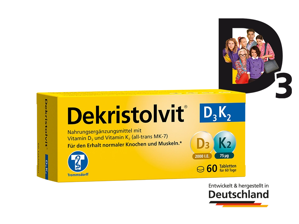 Dekristolvit D3K2 60 Tabletten