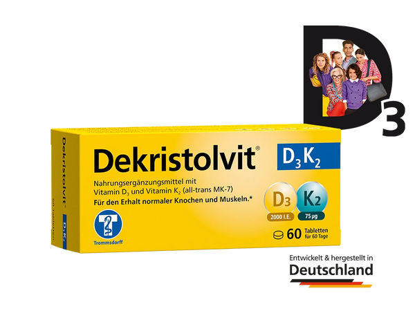 Dekristolvit D3K2 60 Tabletten