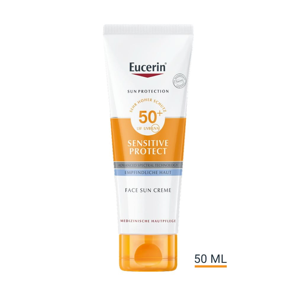 Eucerin Sensitive Protect Face Sun Creme LSF 50+ 50 ml