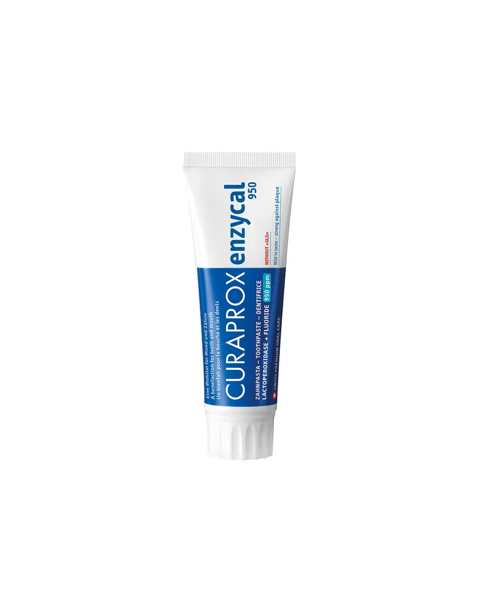 Curaprox enzycal 950 Zahnpasta 75 ml