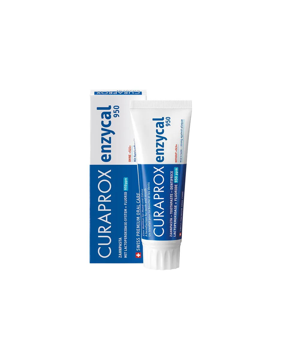 Curaprox enzycal 950 Zahnpasta 75 ml