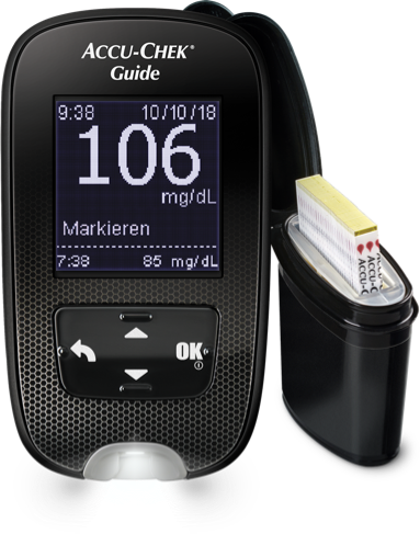 Accu-Chek Guide Blutzuckermessgerät mg/dL