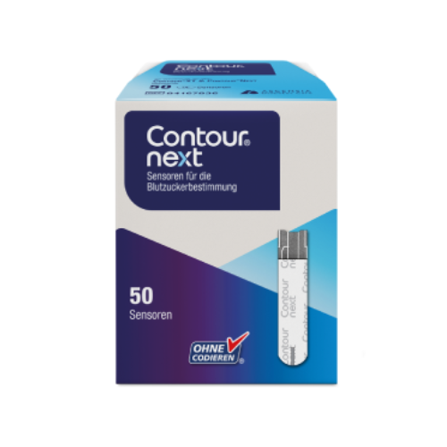 CONTOUR NEXT Sensoren Blutzucker-Teststreifen 50 Stück