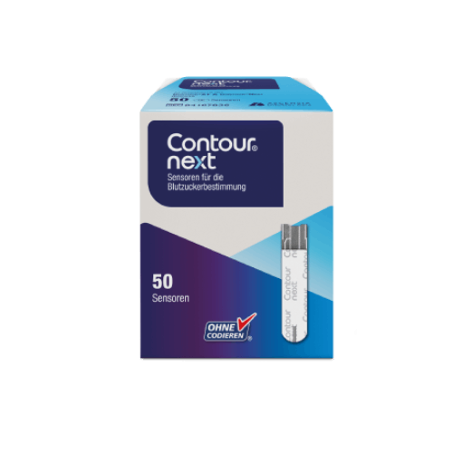 CONTOUR NEXT Sensoren Blutzucker-Teststreifen 50 Stück