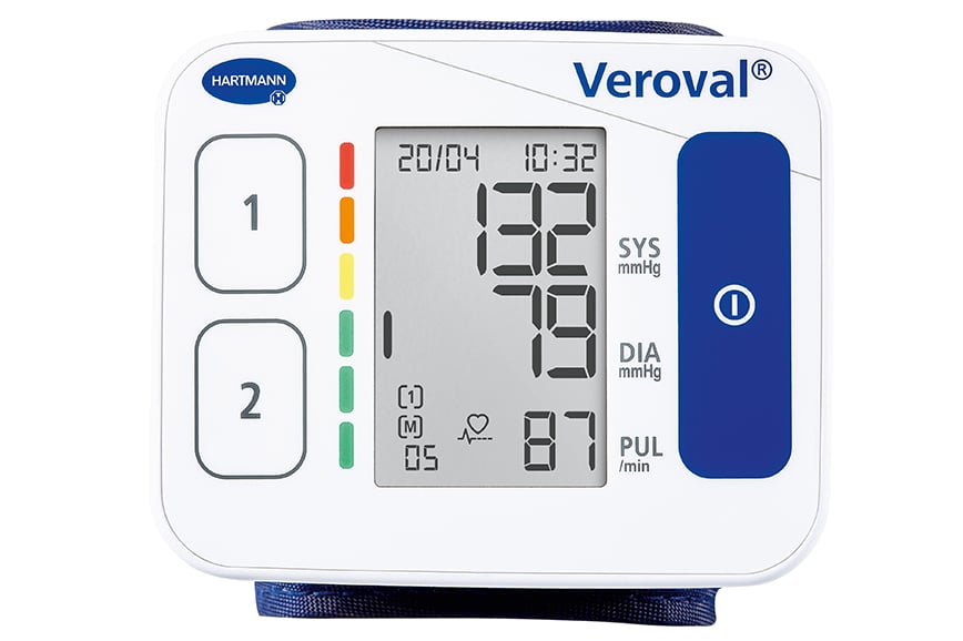Veroval compact Handgelenk-Blutdruckmessgerät