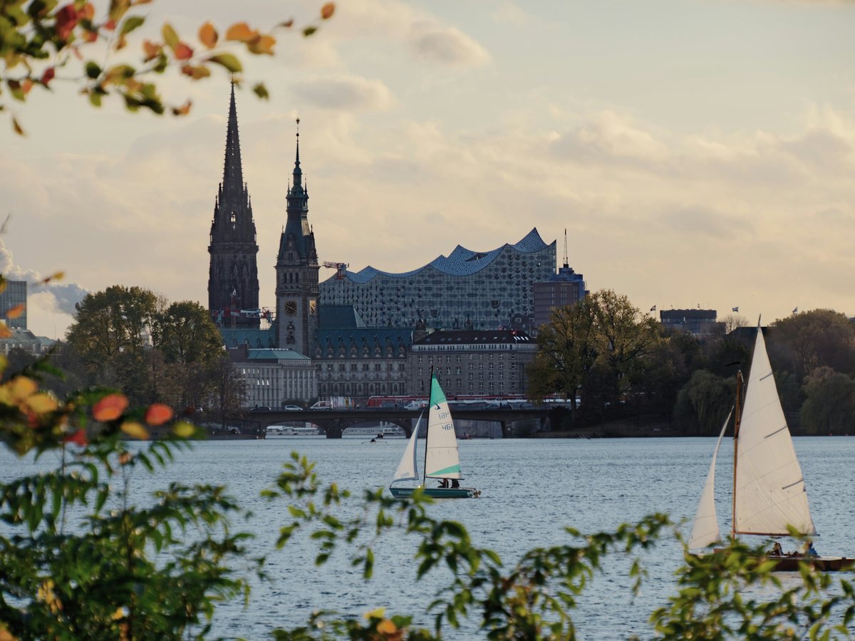 Hamburg-Wandsbek'teki Phönix Eczanesi'nin içi